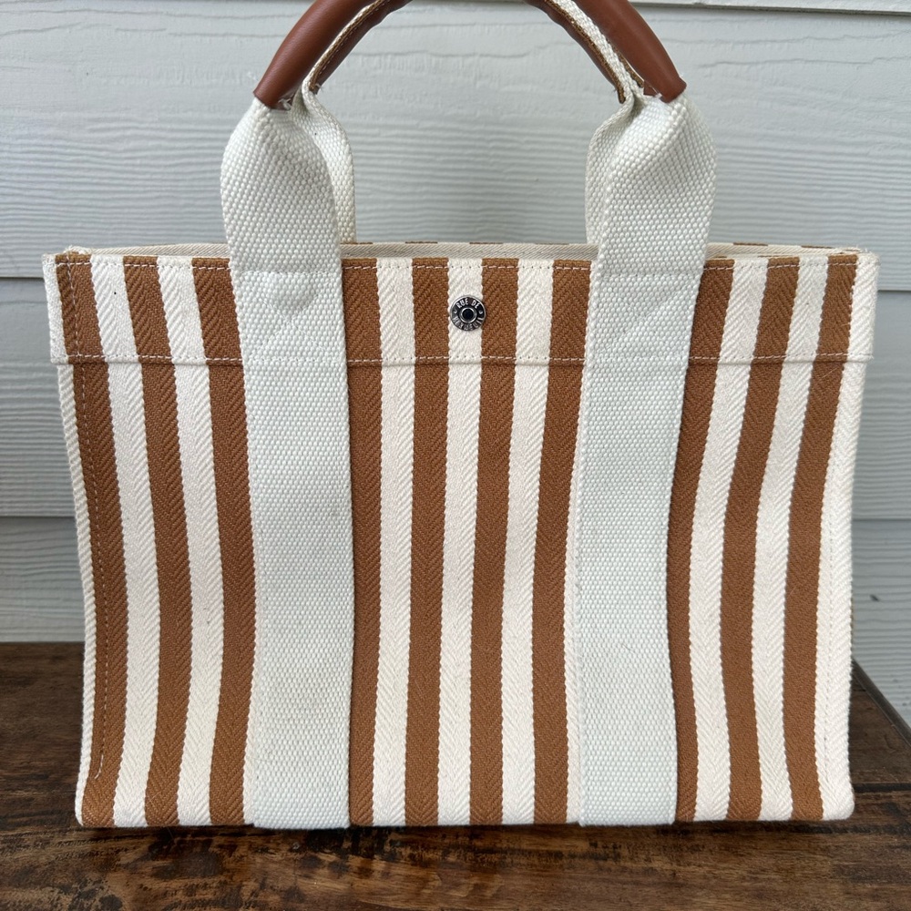RUE de Verneuil Canvas Top Handle Bag